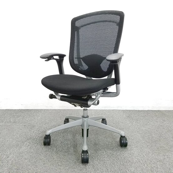 【中古】コンテッサ   オカムラ（okamura） 肘付ハイバックチェア