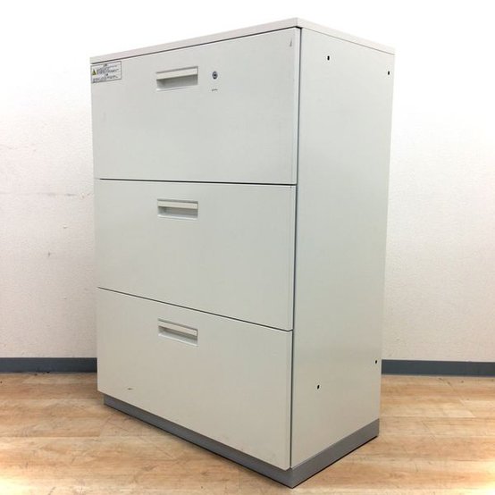 【中古】L6  プラス（PLUS） ローキャビネット／ラテラル