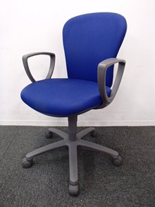 コクヨ｜レグノ｜ブルー｜肘付【中古品】【新大阪】【北区】【淀川区】【北摂】【起業】