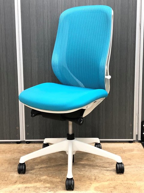 【中古】シルフィー（メッシュ）  C687XW FSG6 オカムラ（okamura） 肘無ハイバックチェア