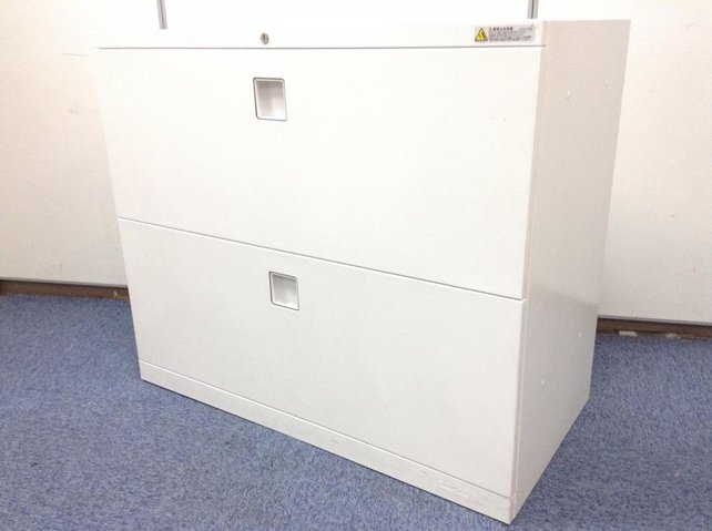 【中古】レクトライン   オカムラ（okamura） ローキャビネット／ラテラル