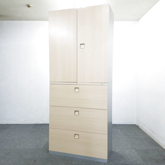 【中古】レクトライン  4B313F ZB41/4BG3WC ZB41 オカムラ（okamura） ハイキャビネット／その他