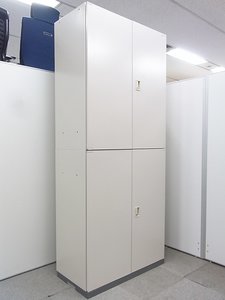 【2セット入荷】上段＝両開き＋下段両開きセパレート上下書庫春日部入店◆コクヨ製