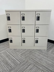【9人用シューズBOX】【ニューグレー】【コクヨ】【企業】【収納】【レア】【残り1点】