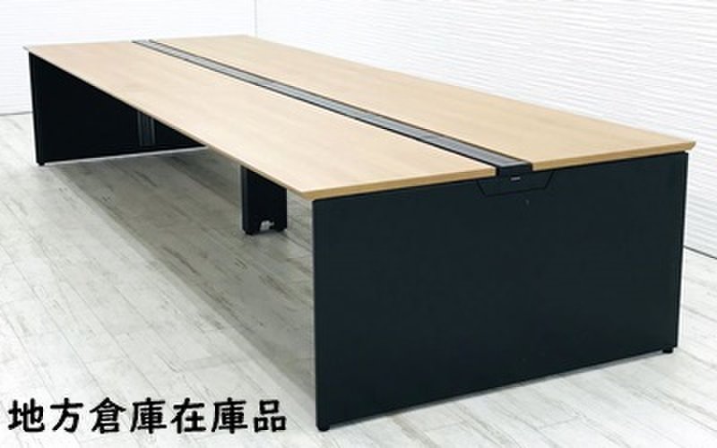 オカムラ製/フリーウェイ｜幅4000mm｜フリアド｜天板：ネオウッドミディアム【OI】遠方外部倉庫在庫の為、配送費・納品日はお問い合わせください
                        プロユニットフリーウェイ 
                                    中古
            