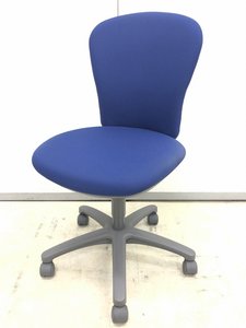 【シンプルな事務椅子】コクヨ製　レグノ2　肘無しチェア【コンパクト】【ローコスト】