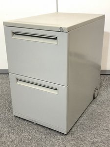 【商品入替のため、現品限り】ウチダ製　FEED　2段ワゴン　※錆あり！！