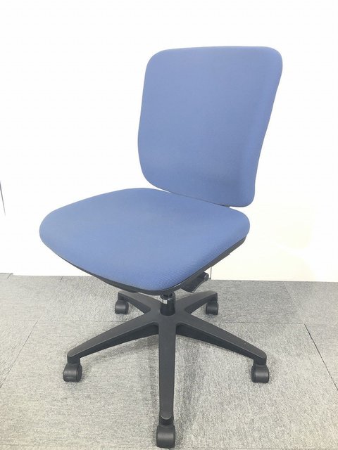 【中古】Mi（エムアイ）   ウチダ（UCHIDA) 肘無ローバックチェア