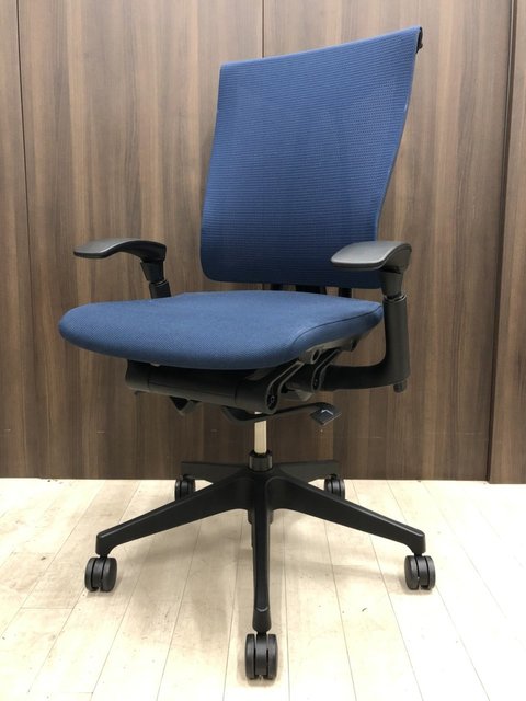 【中古】セレーオ  イトーキ（ITOKI） 肘付ハイバックチェア