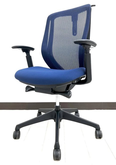 【中古】シルフィー（クッション）   オカムラ（okamura） 肘付ハイバックチェア