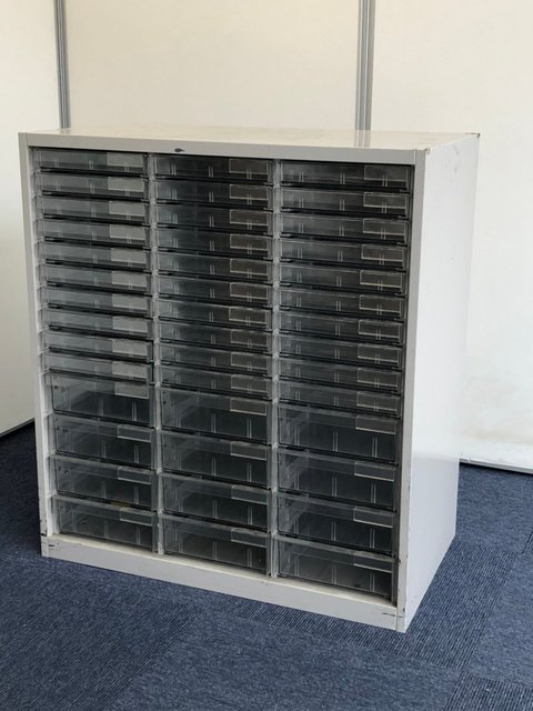 【中古】その他シリーズ  イトーキ（ITOKI） ローキャビネット／クリスタルトレー