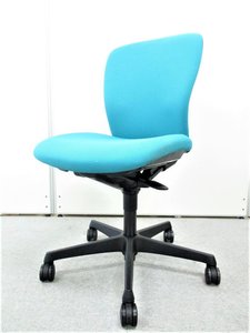 【6脚限定】オカムラ｜スラート｜鮮やかブルーが印象的！ハイバックで体をサポート！【関西在庫数ナンバーワン・尼崎店】