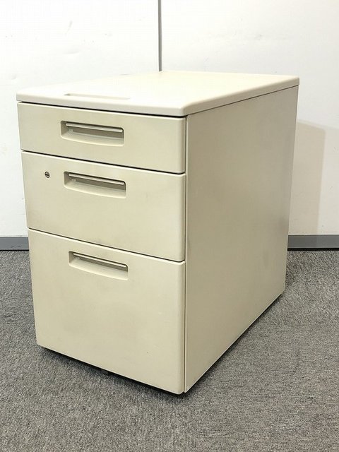 【中古】新BS   コクヨ（KOKUYO） ワゴン3段