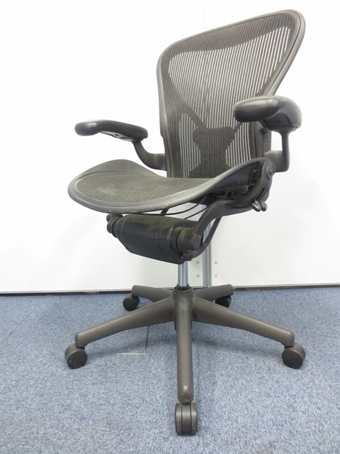 【中古】アーロンチェア   Herman Miller（ハーマンミラー） 肘付ハイバックチェア