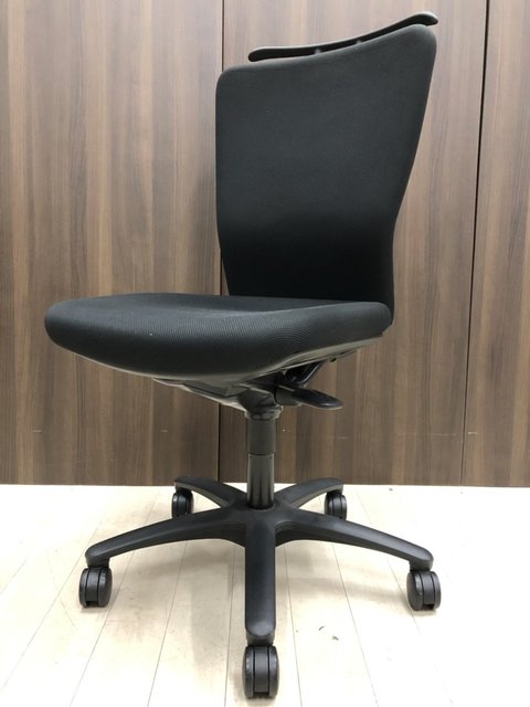 【中古】カロッツァ   オカムラ（okamura） 肘無ハイバックチェア