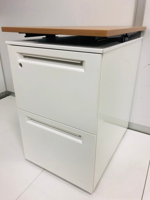 【中古】アドバンス  DN006P　MK38 オカムラ（okamura） ワゴン2段