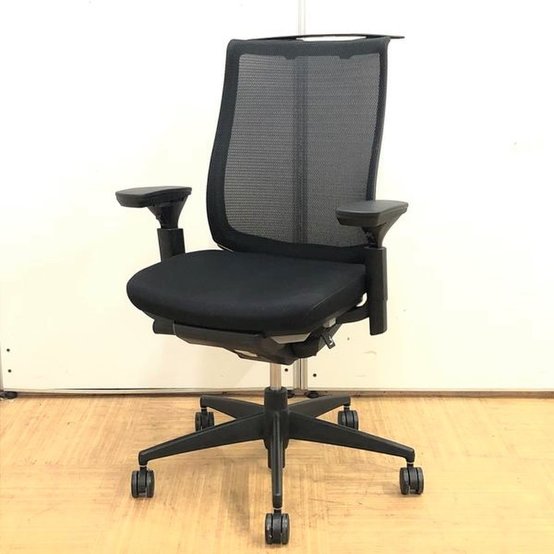 【中古】ベゼル（樹脂脚)  CRS-G2800 E6 コクヨ（KOKUYO） 肘付ハイバックチェア