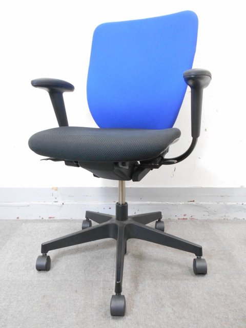 【中古】プラオ  KE-235GH-T1T1N7 イトーキ（ITOKI） 肘付ハイバックチェア