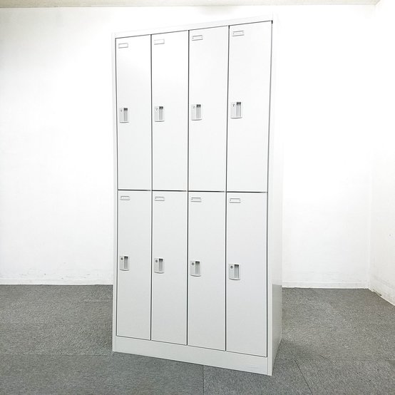 【中古】FZ  4578FZ Z13 オカムラ（okamura） 8人用更衣ロッカー