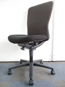 【ハイバック！低価格！】内田洋行製　ルディオ　肘無しチェア【ロングセラー商品】☆