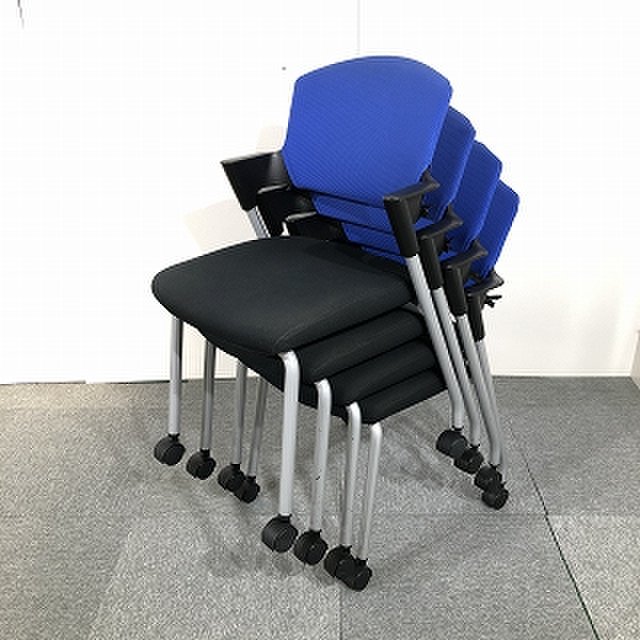 【ロット商品】ちょっとお得な4脚セット！キャスター付きで移動もラクラク！【関西倉庫在庫】
                        プロッティ（キャスター付） 
                                    中古
            