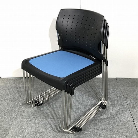 【中古】プレド  CK-866 コクヨ（KOKUYO） スタッキングチェア