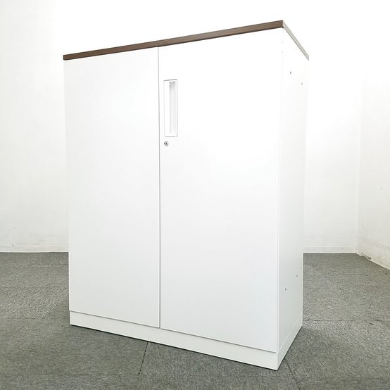 【中古】エディア  BWUH-SD59SAWN コクヨ（KOKUYO） ローキャビネット／両開き