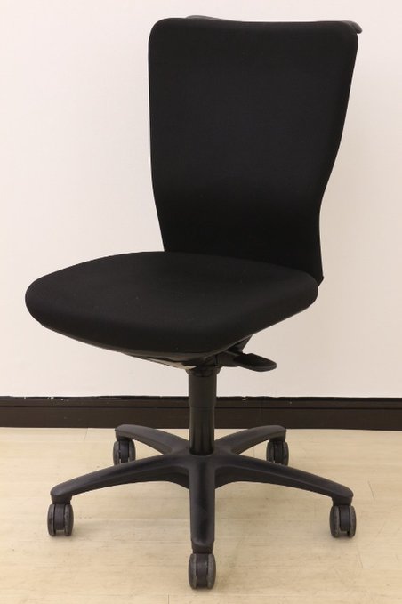 【中古】カロッツァ   オカムラ（okamura） 肘無ハイバックチェア