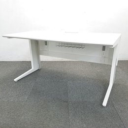 【2台入荷】okamuraの高級シリーズ「Pro Unit」デスク入荷！中古　両袖　役員用　W1400　シルバー