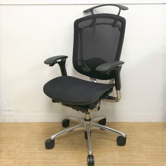 【中古】コンテッサ CM31AB オカムラ（okamura） 肘付ハイバックチェア