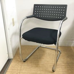 vitra(ヴィトラ)/VISAVIS(ビザビ)ブラック【デザイナーズ家具】　アントニオ・チッテリオ氏　【スタッキング可能】【オシャレ】