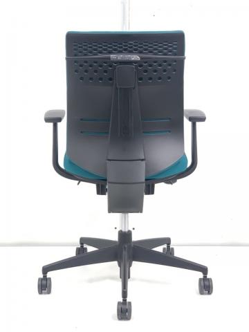 【中古】CX gengengen オカムラ（okamura） 肘無ローバックチェア