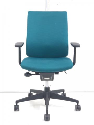 【中古】56 バロン  オカムラ（okamura） 肘無ローバックチェア